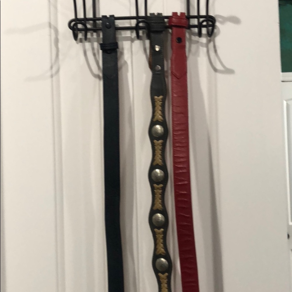 Leather belts